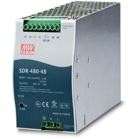 MEAN WELL PWR-480-48 / Power supply (DIN rail mountable) / AC 100