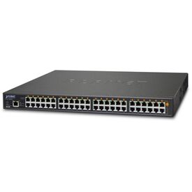 PLANET UPOE-2400G / Hub / Managed / 24 x 10/100/1000 (UPOE) + 24