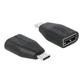 Delock USB Data Blocker / USB-C port blocker / black | 66528