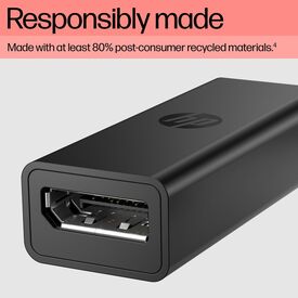 HP G2 / Adapter / 24 pin USB-C to DisplayPort / black | 8Y8Y1AA