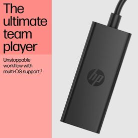 HP G2 / Adapter / 24 pin USB-C to DisplayPort / black | 8Y8Y1AA