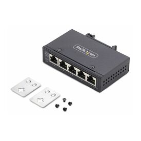StarTech.com 5-Port Unmanaged Industrial E | I51G-ETHERNET-SWITCH