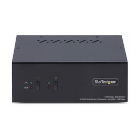 StarTech.com 2-Port Dual-Monitor DisplayPo | P2ADDH462-KVM-SWITCH