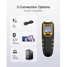 Inateck 2D Bluetooth 5.0 Portable Barcode Scanner BCST47_BLACK