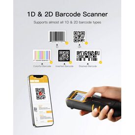 Inateck 2D Bluetooth 5.0 Portable Barcode Scanner BCST47_BLACK
