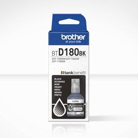 Brother BTD180BK Black original ink refill for Brother BTD180BK