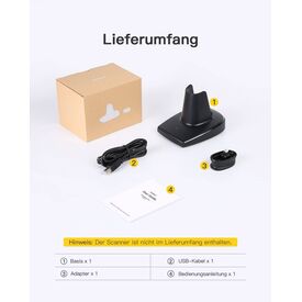 Inateck Barcode Scanner Charging Station,BS04001_BLACK