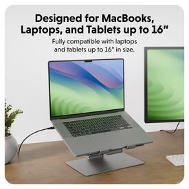 Targus HyperSpace / Notebook stand / 16" / space gre | HS1150GYGL