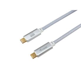 Equip USB 3.2 Gen 2 C to C Cable, M/M, 3.0m, PD 100W , 4 | 128360
