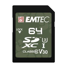 EMTEC SD 64GB UHSI U3 V30 Outdoor Secure ECMSD64GXCU3OR