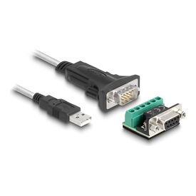 Delock / Serial adapter / USB 2.0 / RS-422/485 x 1 / blac | 63465