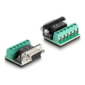 Delock / Serial adapter / USB 2.0 / RS-422/485 x 1 / blac | 63465