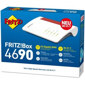 FRITZ!Box 4690, Wi-Fi 7 (802.11be), Dual-band (2.4 GHz | 20003082