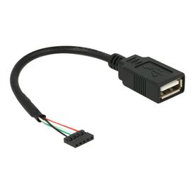 Delock / USB internal to external adapter / USB (F) to 5  | 84831