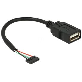 Delock / USB internal to external adapter / USB (F) to 5  | 84831