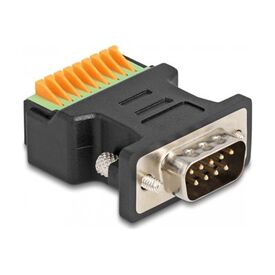 Delock / Serial adapter / 9 pin terminal block to DB-9 (M | 66558