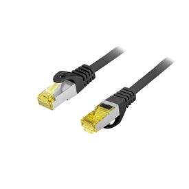 Equip Cat.6A S/FTP Outdoor Patch Cable, 2.0m, Black / 2  | 605101