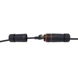 Equip Cat.6A S/FTP Outdoor Patch Cable, 0.5m, Black / 0. | 605107