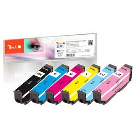 Peach PI200-293, Compatible, Black,Cyan,Light cyan,Light magenta,