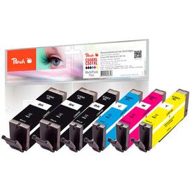 Peach PI100-188, Compatible, Black,Cyan,Magenta,Photo black,Yello