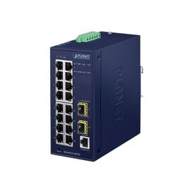 PLANET IGS-4215-16T2S / Switch / Managed / 16 x 10/100/1000 + 2 x