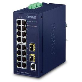 PLANET IGS-4215-16T2S / Switch / Managed / 16 x 10/100/1000 + 2 x