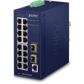 PLANET IGS-4215-16T2S / Switch / Managed / 16 x 10/100/1000 + 2 x