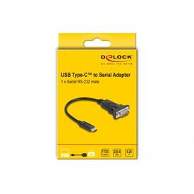 Delock / Serial adapter / USB-C 3.1 Gen 1 / Thunderbolt 3 | 64125