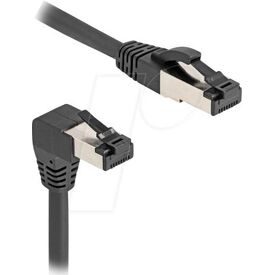 Delock / Patch cable / RJ-45 (M) down-angled to RJ-45 (M) | 80446