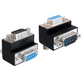 Delock / Serial adapter / DB-9 (F) to DB-9 (M) / 270° con | 65267