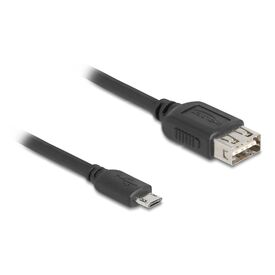 DeLOCK 81518 / 1 m / Micro-USB B / USB A / USB 2.0 / 0.48 Gbit/s