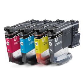 Brother LC521 Value Pack / 4-pack / black, yellow, cya | LC521VAL