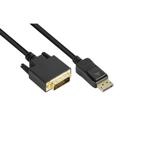 Alcasa DP / DVI-D 5m / 5 m / DVI-D / DisplayPort | DP-DVI5