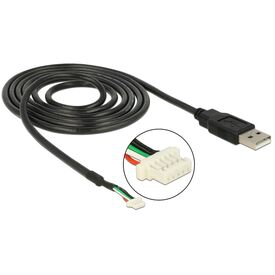 Delock camera plug V1.9 / USB internal to external adapte | 95986