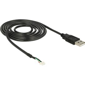 Delock camera plug V1.9 / USB internal to external adapte | 95986