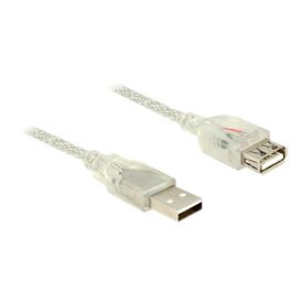 Delock / USB extension cable / USB (F) to USB (M) / USB 2 | 83883