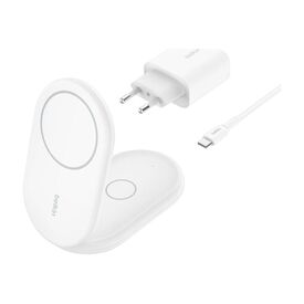 Belkin BoostCharge 2in1 Wireless charging stand WIZ028vfWH
