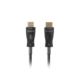 Lanberg CA-HDMI-30FB-0100-BK, 10 m, HDMI Type A