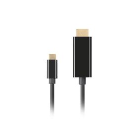 Lanberg CACMHD10CU0018BK 1.8 m USB CACMHD10CU0018BK