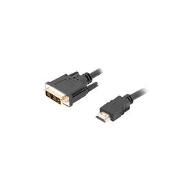Lanberg CAHDDV10CC0018BK 1.8 m HDMI CAHDDV10CC0018BK