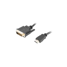 Lanberg CAHDDV20CU0018BK 1.8 m HDMI CAHDDV20CU0018BK