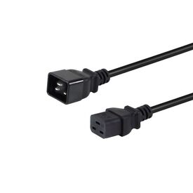 Equip 112131 / 3 m / IEC C20 / IEC C19 / H05VV-F3G / 250 V / 16 A
