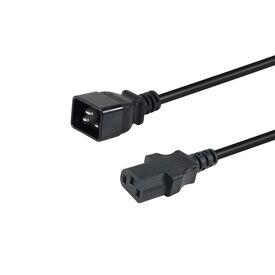 Equip 112141 / 3 m / IEC C20 / IEC C13 / H05VV-F3G / 250 V / 16 A