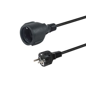 Equip 112181 / 3 m / CEE7/7 / CEE7/3 / H05VV-F3G / 250 V / 16 A