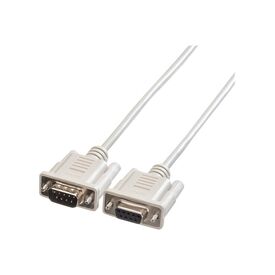 Roline / Serial cable / DB-9 (M) to DB-9 (F) / 3 m | 11.01.6230