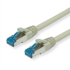 VALUE S/FTP PiMF Patchkabel Kat.6A Kl.EA grau / FTP  | 21.99.0859