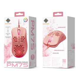 Deltaco Gaming Mouse USB RGB pink GAM108P