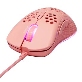Deltaco Gaming Mouse USB RGB pink GAM108P