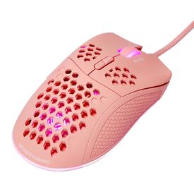 Deltaco Gaming Mouse USB RGB pink GAM108P
