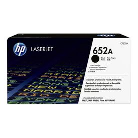 HP 652A Black original LaserJet toner cartridge (CF320A) CF320A